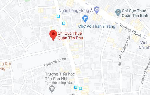 Chi cục thuế Quận Tân Phú