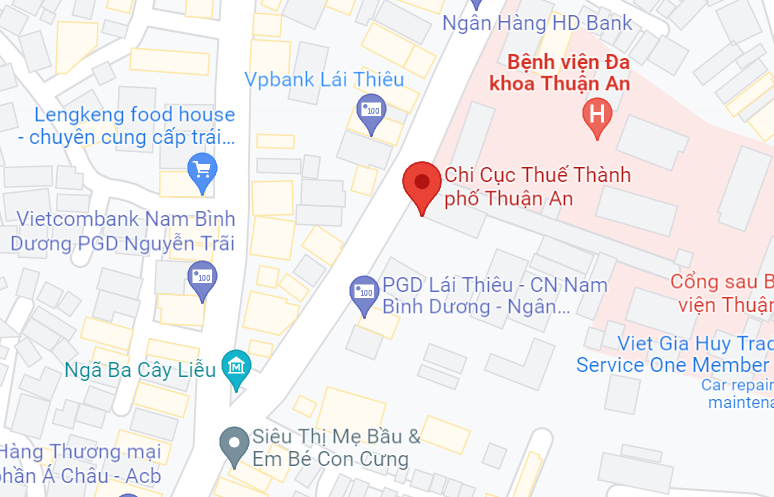 Chi cục Thuế Thành phố Thuận An - Bình Dương