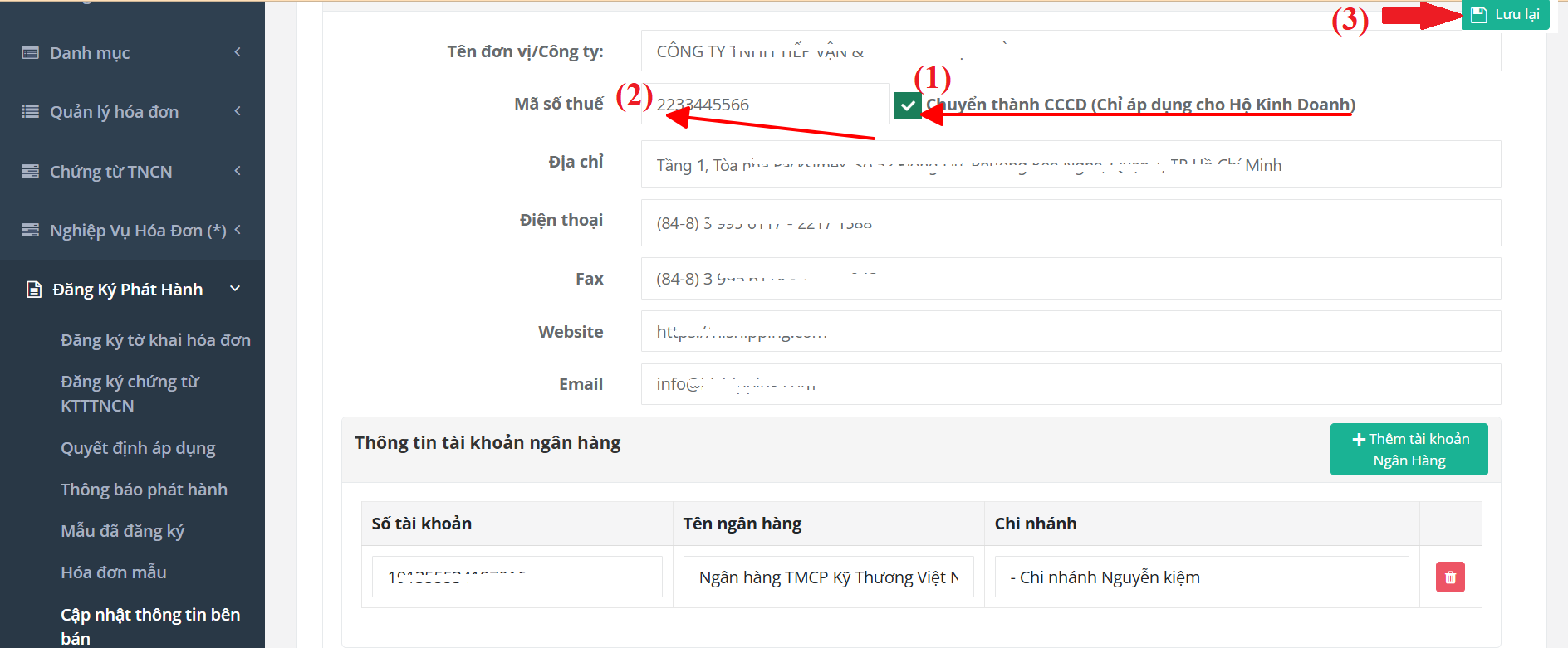 Hộ kinh doanh cần biết: CCCD thay cho MST